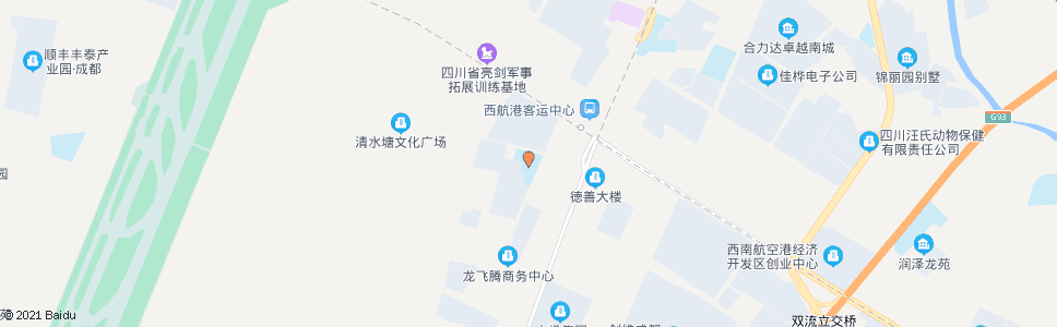 成都双华小学_公交站地图_成都公交_妙搜公交查询2025