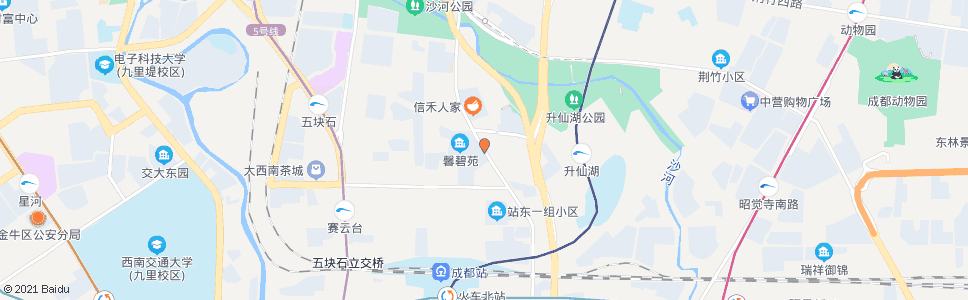 成都八里桥路_公交站地图_成都公交_妙搜公交查询2025