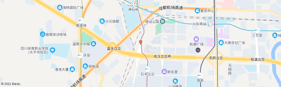 成都盛和三路_公交站地图_成都公交_妙搜公交查询2025