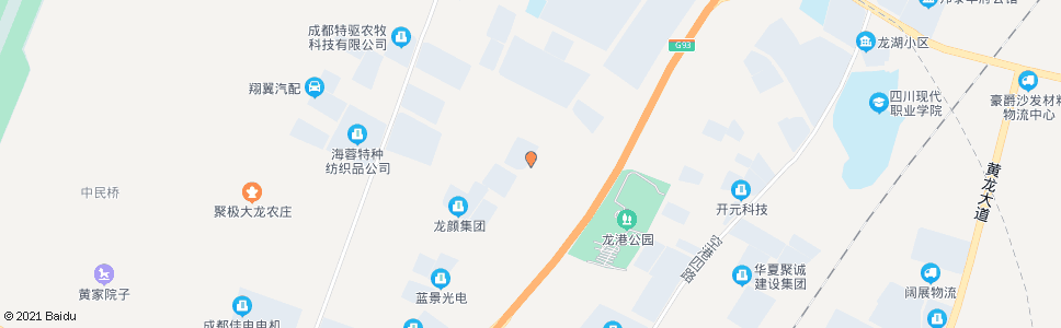 成都腾飞九路空港四路口_公交站地图_成都公交_妙搜公交查询2025