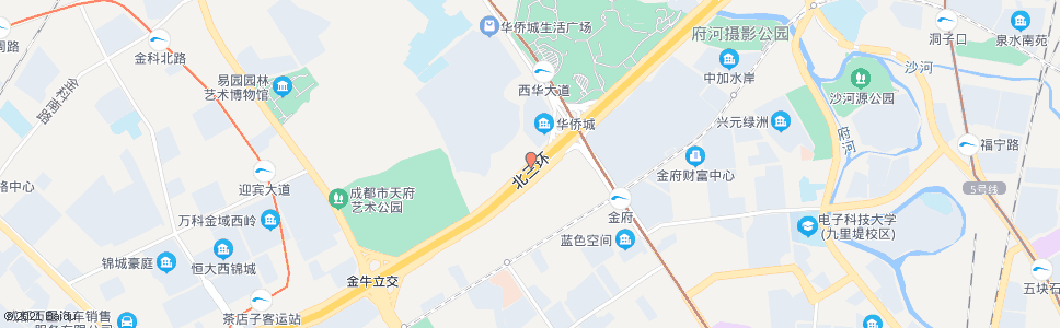 成都华侨城_公交站地图_成都公交_妙搜公交查询2025