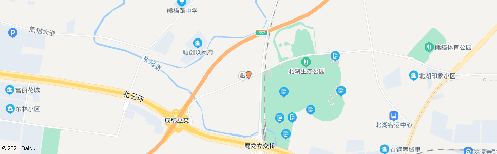 成都蜀龙路龙青路口_公交站地图_成都公交_妙搜公交查询2025