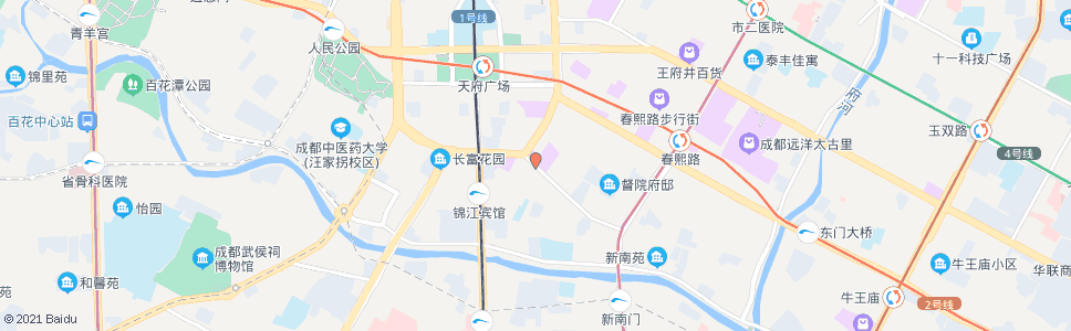 成都锦兴路西_公交站地图_成都公交_妙搜公交查询2025