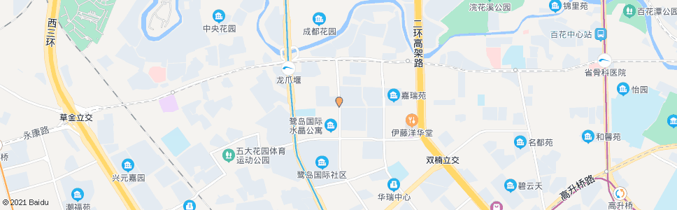 成都龙华北路_公交站地图_成都公交_妙搜公交查询2025