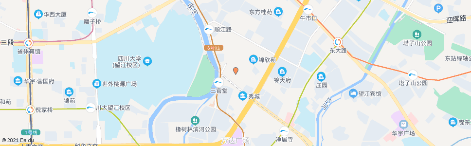 成都莲桂南路_公交站地图_成都公交_妙搜公交查询2025