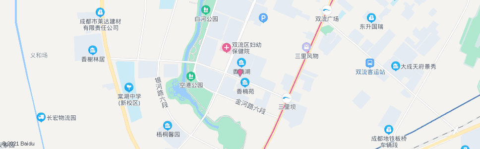 成都香楠湖南门_公交站地图_成都公交_妙搜公交查询2025