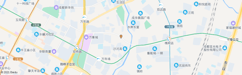 成都双庆路口_公交站地图_成都公交_妙搜公交查询2025