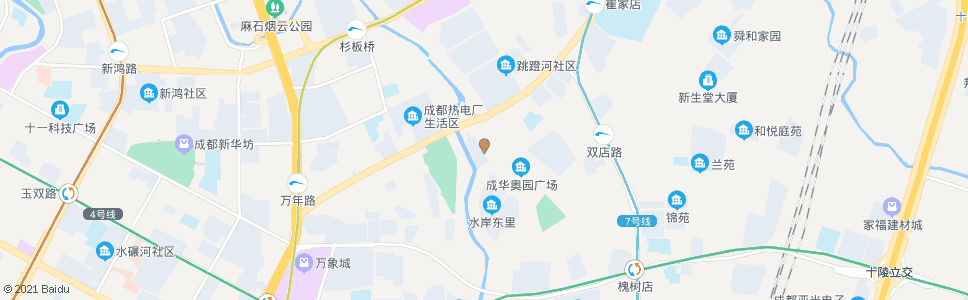 成都跳蹬河南路口_公交站地图_成都公交_妙搜公交查询2025