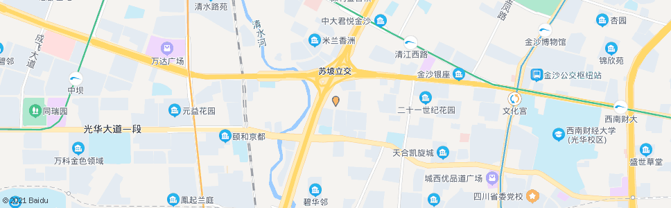 成都东顺路西_公交站地图_成都公交_妙搜公交查询2025