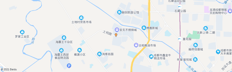 成都土柏路中_公交站地图_成都公交_妙搜公交查询2025