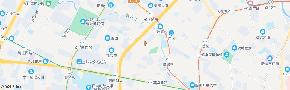 成都文安小学_公交站地图_成都公交_妙搜公交查询2025