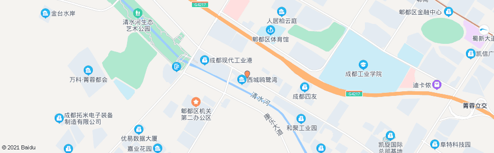 成都西源大道兴港路口_公交站地图_成都公交_妙搜公交查询2025