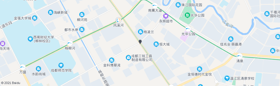 成都永兴路口_公交站地图_成都公交_妙搜公交查询2025