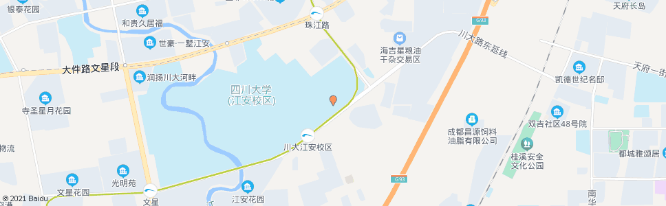 成都川大路黄河路口_公交站地图_成都公交_妙搜公交查询2025