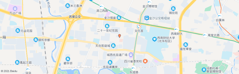 成都贝森南路北_公交站地图_成都公交_妙搜公交查询2025