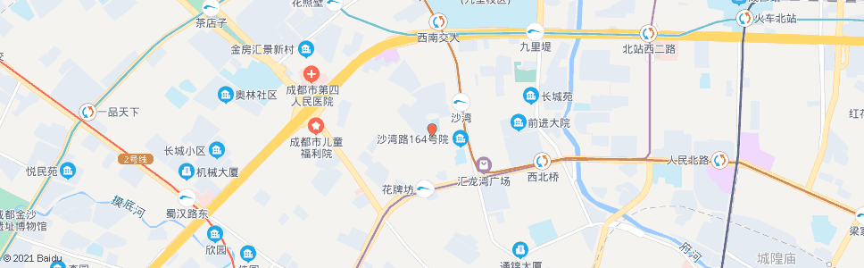 成都光荣北路_公交站地图_成都公交_妙搜公交查询2025