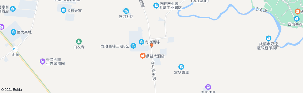 成都九江小学龙池校区_公交站地图_成都公交_妙搜公交查询2025