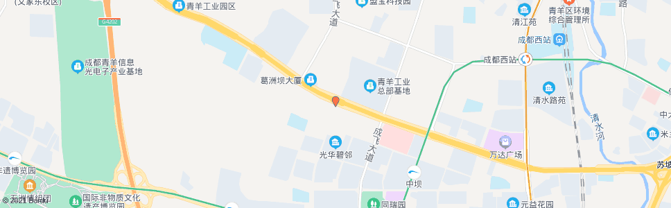 成都长治路口_公交站地图_成都公交_妙搜公交查询2025