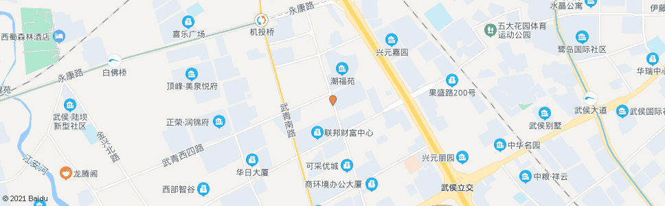 成都潮音大道武青东四路口_公交站地图_成都公交_妙搜公交查询2025