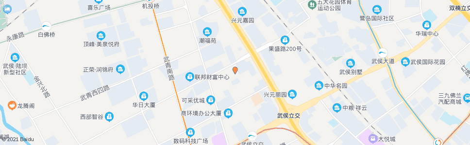 成都武兴一路北_公交站地图_成都公交_妙搜公交查询2025