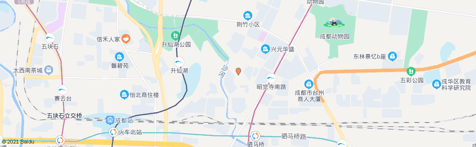 成都洪山南路中_公交站地图_成都公交_妙搜公交查询2025