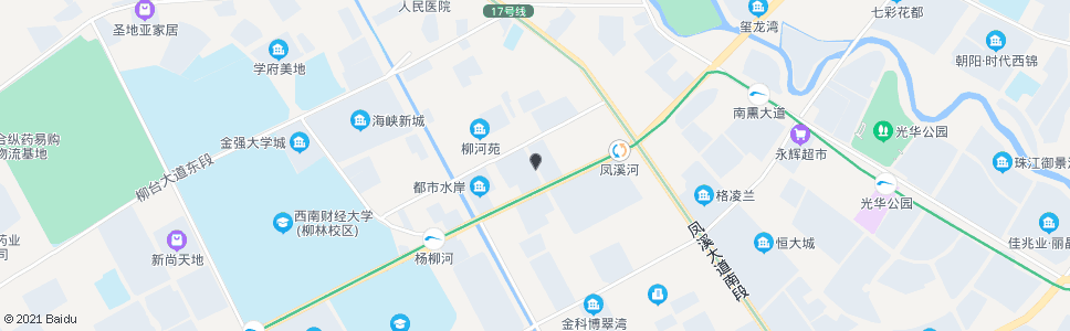 成都柳林路口1_公交站地图_成都公交_妙搜公交查询2025