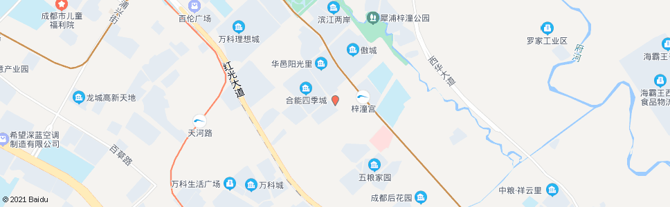 成都龙梓路福梓路口_公交站地图_成都公交_妙搜公交查询2025