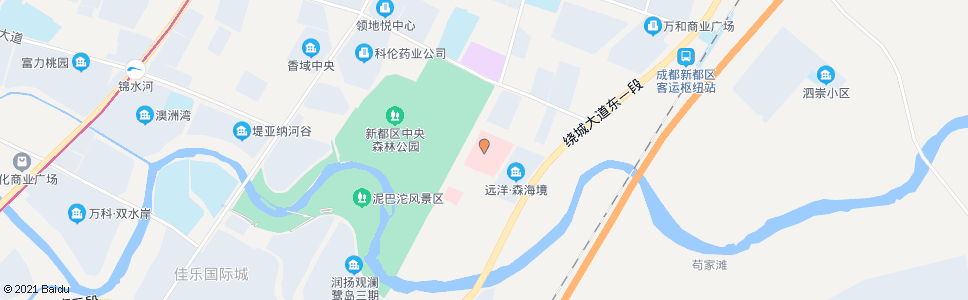 成都新都区医院_公交站地图_成都公交_妙搜公交查询2025