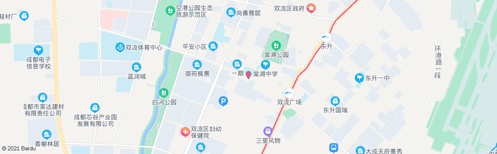 成都白河路二段_公交站地图_成都公交_妙搜公交查询2025