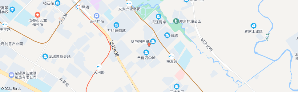 成都龙梓路龙吟路口_公交站地图_成都公交_妙搜公交查询2025