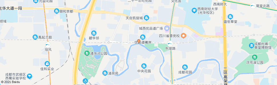 成都东坡大道瑞南街口_公交站地图_成都公交_妙搜公交查询2025