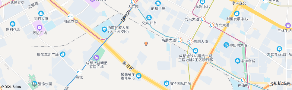 成都华泰四路_公交站地图_成都公交_妙搜公交查询2025