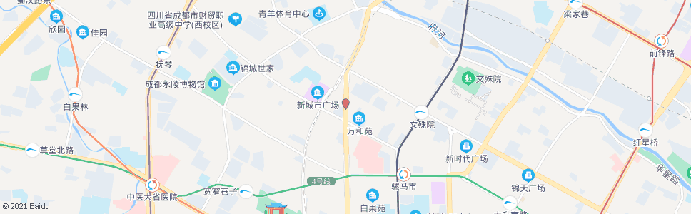 成都万和路_公交站地图_成都公交_妙搜公交查询2025