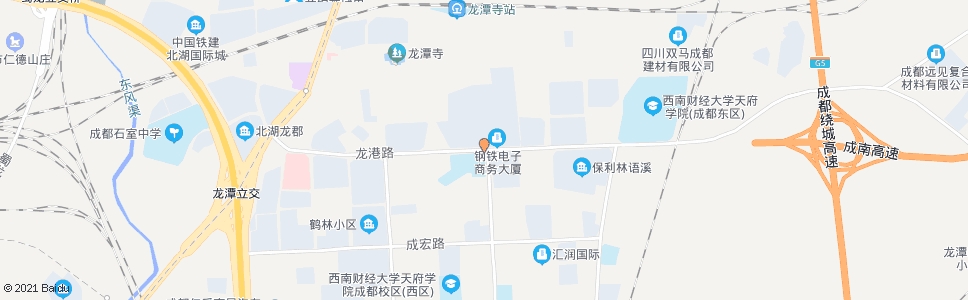 成都龙港路华翰路口_公交站地图_成都公交_妙搜公交查询2025