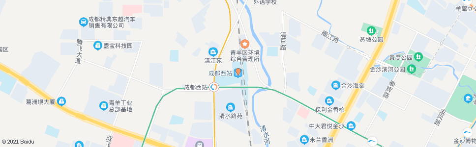 成都交大路西_公交站地图_成都公交_妙搜公交查询2025