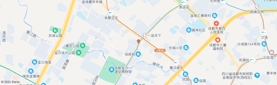 成都同和路蜀汉路口_公交站地图_成都公交_妙搜公交查询2025