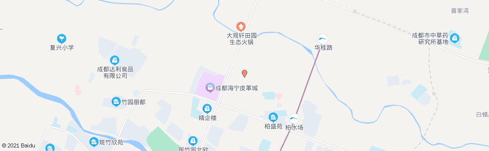 成都柏水村_公交站地图_成都公交_妙搜公交查询2025