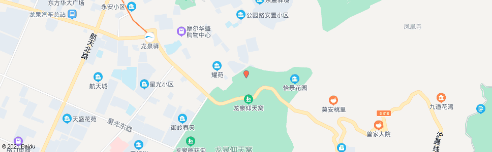 成都山水人家_公交站地图_成都公交_妙搜公交查询2025