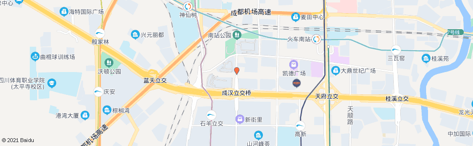 成都成汉北路泰和二街口_公交站地图_成都公交_妙搜公交查询2025