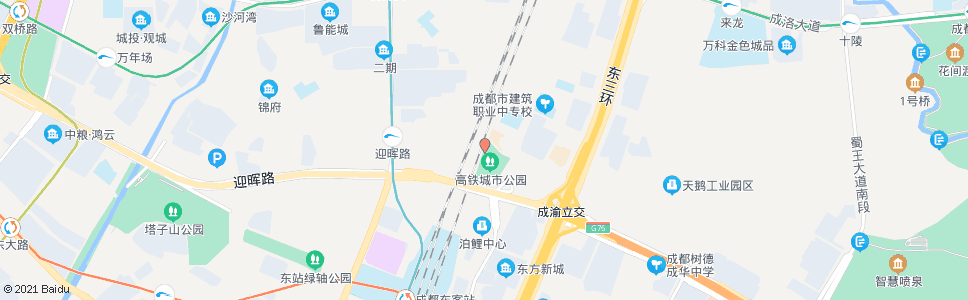 成都杨柳店_公交站地图_成都公交_妙搜公交查询2025