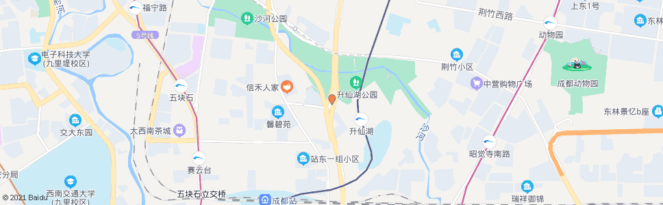 成都双沙路_公交站地图_成都公交_妙搜公交查询2025