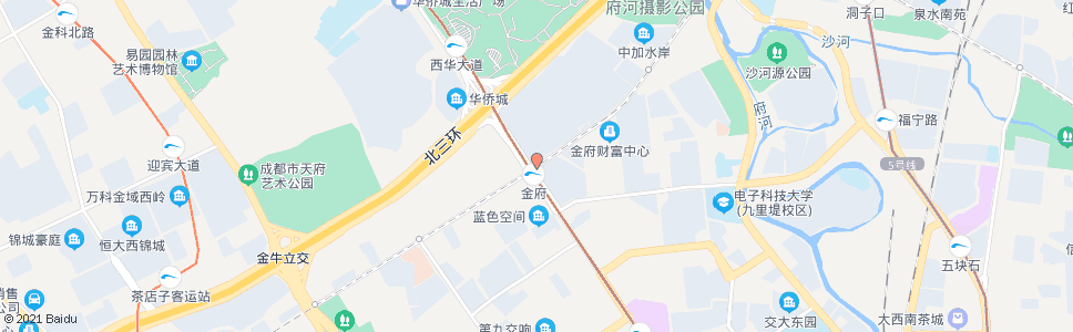 成都交大路口_公交站地图_成都公交_妙搜公交查询2025