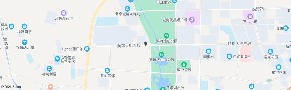 成都航都大街银河路口_公交站地图_成都公交_妙搜公交查询2025