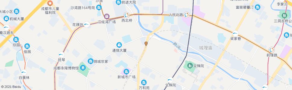 成都北较场西路_公交站地图_成都公交_妙搜公交查询2025