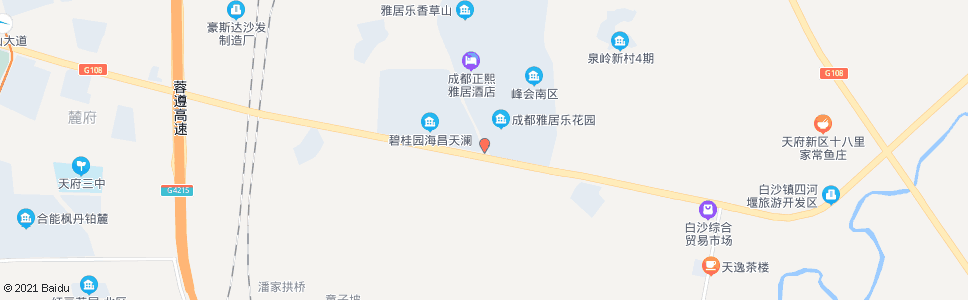 成都韩婆岭_公交站地图_成都公交_妙搜公交查询2025