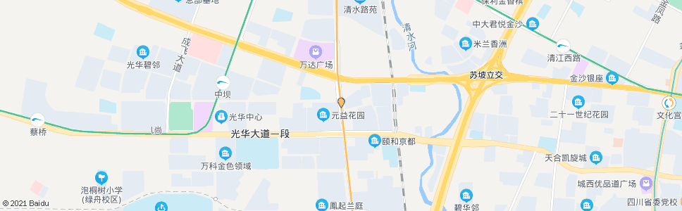 成都培风路_公交站地图_成都公交_妙搜公交查询2025