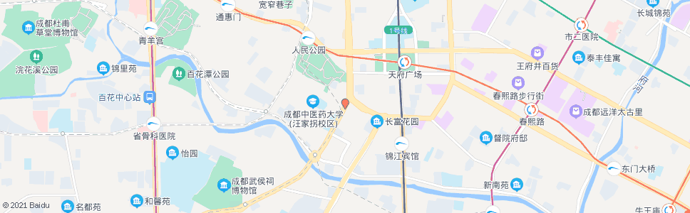 成都文翁路_公交站地图_成都公交_妙搜公交查询2025