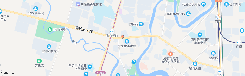 成都华阳大道锦江路口_公交站地图_成都公交_妙搜公交查询2025