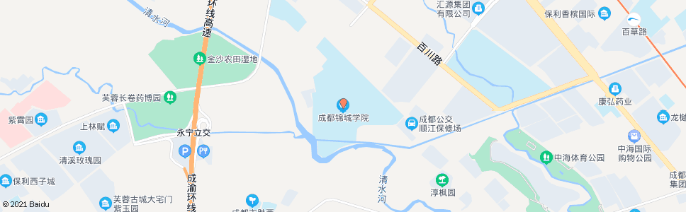 成都四川大学锦城学院_公交站地图_成都公交_妙搜公交查询2025