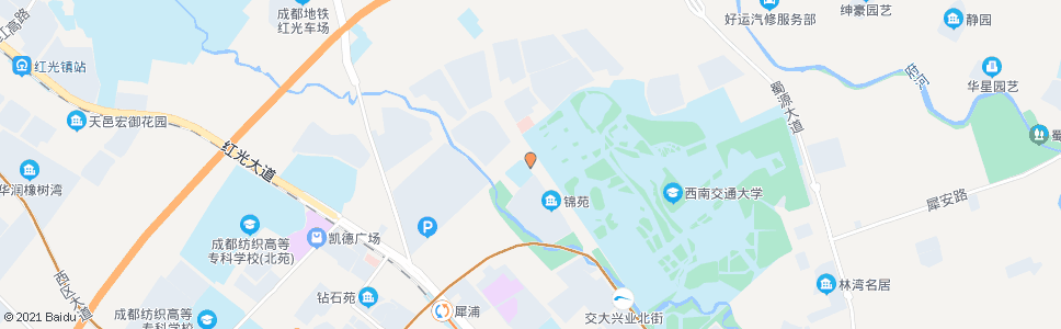 成都校园路犀方路口_公交站地图_成都公交_妙搜公交查询2025